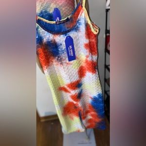 Scrunched short jumpsuit